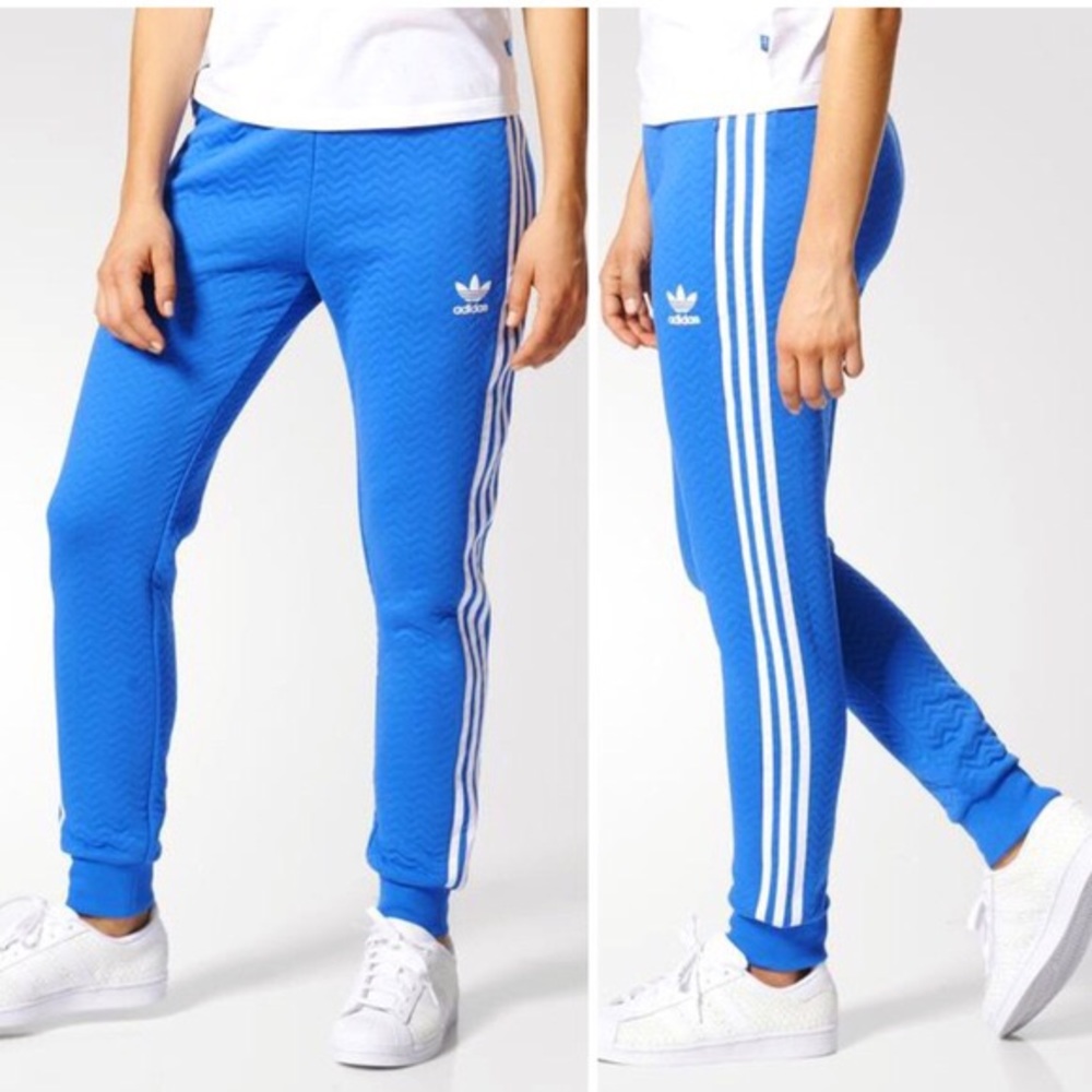 ADIDAS QUILTED TRACK PANTS